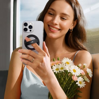 Joyroom "JR-ZS500" melns magnētiskais gredzens/turētājs