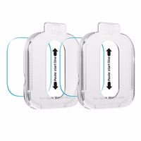 Tech-Protect Easy Set+ rūdītais stikls 2 komplekts Apple Watch Ultra 1/2 49mm - caurspīdīgs