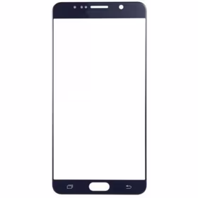 Outer Screen Glass Saderīgs ar Samsung N920 Note 5 Melns Original