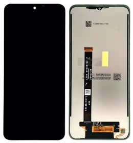 LCD screen Samsung G556 Xcover 7 5G ar touch screen Melns original (used Grade C)