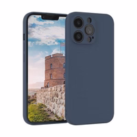 Phone Maciņš "Liquid Silicone Edge" priekš Xiaomi 12 Pro (Tumši zils)