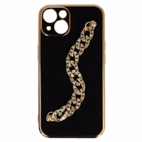 Moderns viedtālruņa apvalks Iphone 13 dizains 4 melna