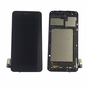 LCD screen LG M160 K4 (2017) ar touch screen melns original (used grade C)