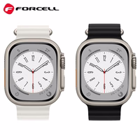 FORCELL F-DESIGN FA12 siksniņa APPLE Watch 38 / 40 / 41 mm melns