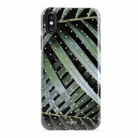 PURO Glam Tropical Leaves - maciņš iPhone Xs Max (Brilliant Leaves)