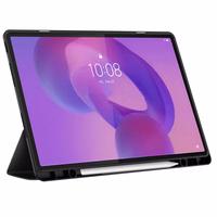 TechProtect SmartCase Pen macins priekš Lenovo Idea Tab Plus 12.1 TB-361 - Melns