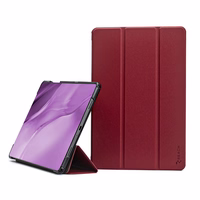 Futrālis Reach Smart Leather Xiaomi Redmi Pad 2 11.0 bordo krāsā