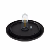 Forever Light Solar LED Lampa Steel Post SUNARI FLS-30 melns