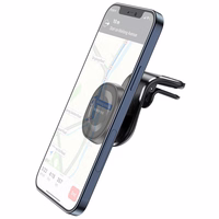 Borofone Automašīnas turētājs BH40 Kyle magnētiskais, ventilācijas atveres stiprinājums, melns