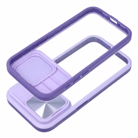 SLIDER viedtālruņa apvalks IPHONE 15 Pro violets