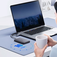 Orico DDL25-C3 2,5" HDD/SSD USB-C 5Gb/s diskdzinis - melns