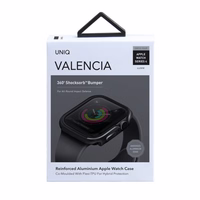 Uniq Valencia apvalks Apple Watch 4 / 5 / 6 / SE 44mm - pelēks