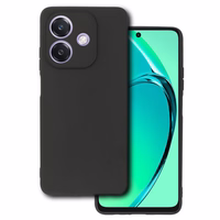 Matēts aizmugurējais viedtālruņa apvalks OPPO A40 4G melns