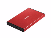 NATEC HDD ENCLOSURE RHINO GO (USB 3.0, 2.5", sarkans)