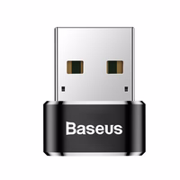 Baseus OTG adapteris mini USB-C – USB konvertētājs melns