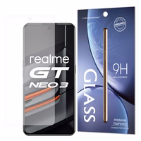 Rūdītais stikls 9H rūdītais stikls Realme GT Neo 3 (iepakojums - aploksne)