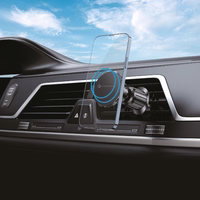 FORCELL F-GRIP MagElite magnētiskais auto turētājs ventilācijas atverei melns