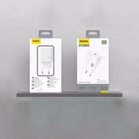 Dudao A27P 30W PD GaN USB-C sienas lādētājs - balts
