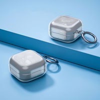 Tech-Protect FlexAir Maciņš for Samsung Galaxy Buds 4 / Buds 4 Pro - caurspīdīgs