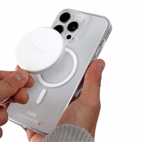 SBS D3O magnētiskais MagSafe apvalks iPhone 15 Pro viedtālrunim – caurspīdīgs