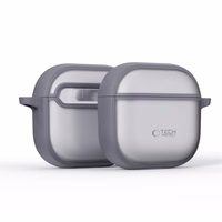 Tech-Protect Slim Hook viedtālruņa apvalks AirPods 4 - pelēks