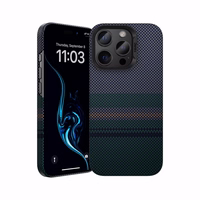 Benks Magnētiskais Armor Air Aurora Kevlar 600D viedtālruņa apvalks Iphone 16 Pro