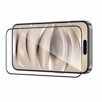 Benks Aizsargstikls Glass Warrior HD priekš iPhone 14 Pro Max/15 Plus/16 Plus - melns