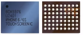 Microchip IC 5G/5S/5C/6/6 Plus/SE/iPad Air/iPad Air 2 touch U12/U2401/U6600/U6650/U4100/U4150/U4301 (BCM5976) balts