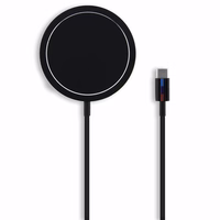 BMW M Edition MagSafe 15W bezvadu ladetajs - Melns