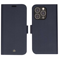 Maciņš dbramante 1928 New York 2w1 Wallet iPhone 14 Pro zils