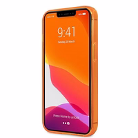 KARL LAGERFELD KLHCP13LCHTRO IPHONE 13 PRO / 13 6.1 "oranžs / oranžs maciņš GLITTER CHOUPETTE FLUO