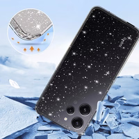 Kristāla mirdzošs apvalks Xiaomi Redmi 12 Sudraba