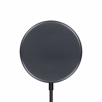Crong MagSpot bezvadu lādētājs – Aluminum MagSafe 15W Inductive lādētājs (Graphite)