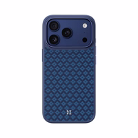 Benks Magnetic Armor Pro Armor Grid Kevlar Case Metal Frame 600D (YB70) priekš Iphone 17 Pro Max blue