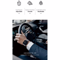 DUX DUCIS siksniņa MILANESE nerūsējošā tērauda magnētiskais Apple Watch 38 / 40 / 41 mm pelēka