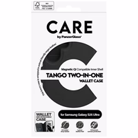 CARE by PanzerGlass Feature Tango 2in1 Wallet macins Samsung Galaxy S25 Ultra - melns