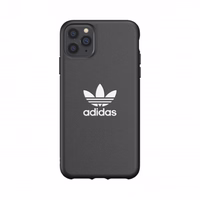 Adidas OR veidots apvalks Basic iPhone 11 Pro Max - melna un balta
