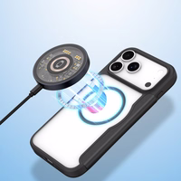 Dux Ducis Skin X Pro viedtālruņa apvalks iPhone 17 Pro Max ar maku, saderīgs ar MagSafe - melns