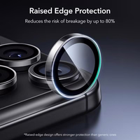 ESR Armorite kameras aizsargs iPhone 14 Pro / Pro Max / 15 Pro / Pro Max / 16 Pro / Pro Max / 17 Pro / Pro Max - caurspīdīgs