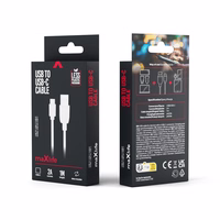Maxlife kabelis USB - USB-C 1,0 m 2A balts