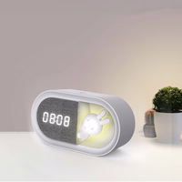 Alarm clock with LED Bunny night light PURE FNL-05 INGRID balts long Forever Light