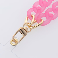 PANAMA tālruņa siksniņa, piekariņš / auklas garums 40 cm (20 cm cilpā) / uz plaukstas – rozā