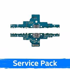 Charging Port Saderīgs ar Samsung P610 Tab S6 Lite (WIFI) Ar Flex / Plata (Service Pack)