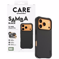 CARE by PanzerGlass Stilīgs Samba Magnētiskais viedtālruņa apvalks iPhone 17 Pro - melns