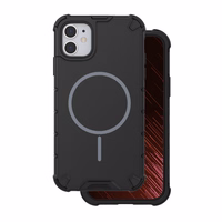 Defender 2in1 Mag maciņš for iPhone 11 melns