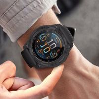 Tech-Protect Defense Air apvalks Garmin Fenix 7 / 7 Pro - melns