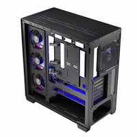 Modecom Volcano Stellar ARGB Midi korpuss 8F melns