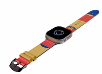FC Barcelona Apple Watch Band Īsta āda 44/45" OCFCBAWBMF45 MF