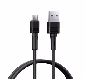 KABELIS REMAX LEYA SERIES RC-C093 2,4A USB/MICRO USB melns