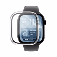 AmazingThing Radix rūdīts stikls ar vāciņu Apple Watch Series 11 46mm - Caurspīdīgs